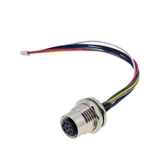Stralt Head Connecting Cable with Plug M12 Female