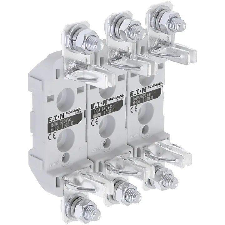 TD00D, Fuse Base Suitable for Size 00 FUSES160A