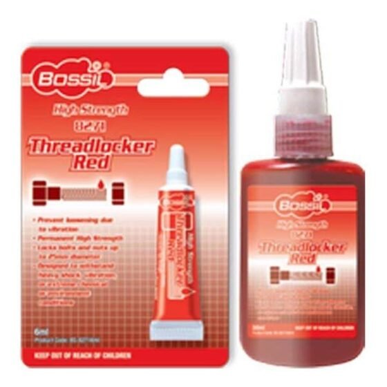 Thread Locker Bossil Red 8271 50 ML Malasia