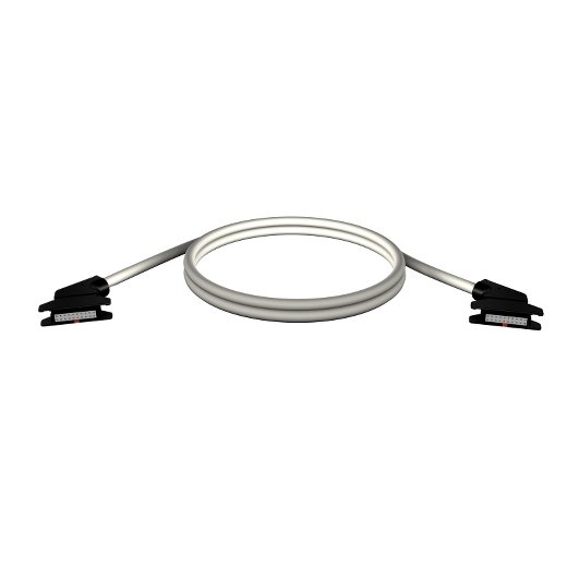 TSXCDP102 – Schneider Electric rolled ribbon connecting cable – for I/O module with HE10 connectors – 1 m — SCHNEIDER