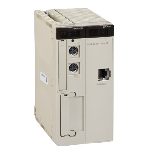 TSXP571634M – Schneider Electric Unity processor, Modicon Premium, Internal RAM 96kB data, Ethernet TCP/IP, Unity Pro — SCHNEIDER
