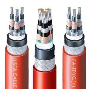 U-hfa Marine Armoured Power and Control Cable