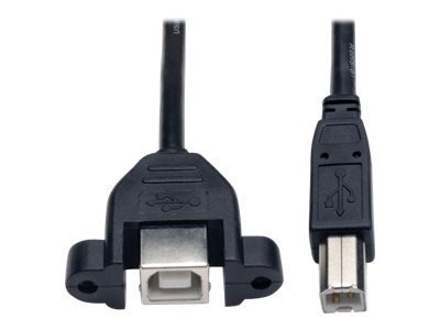 U025-001-PM Tripp Lite 1FT Pnl Mpunt USB2