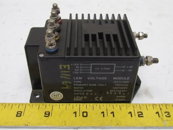 Voltage Current Transducer Lem Dvl 1000 Bipolar