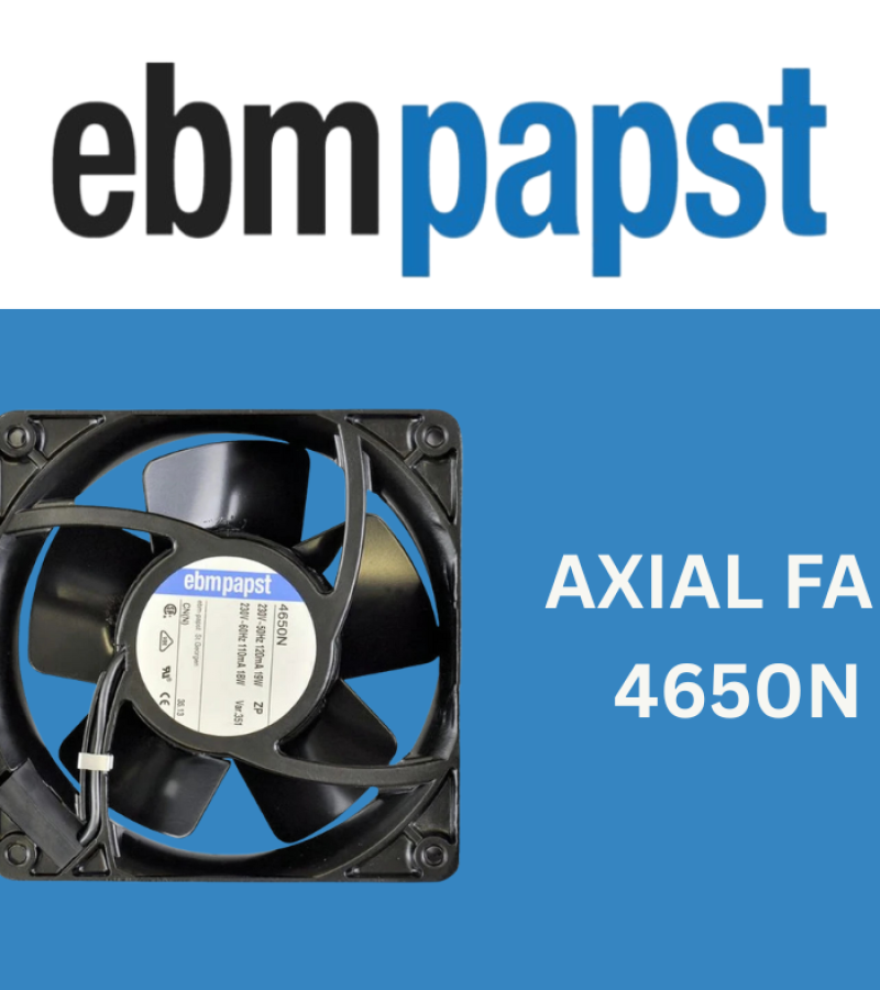 ebm-papst 4650N Axial Fan – Reliable Cooling in Qatar